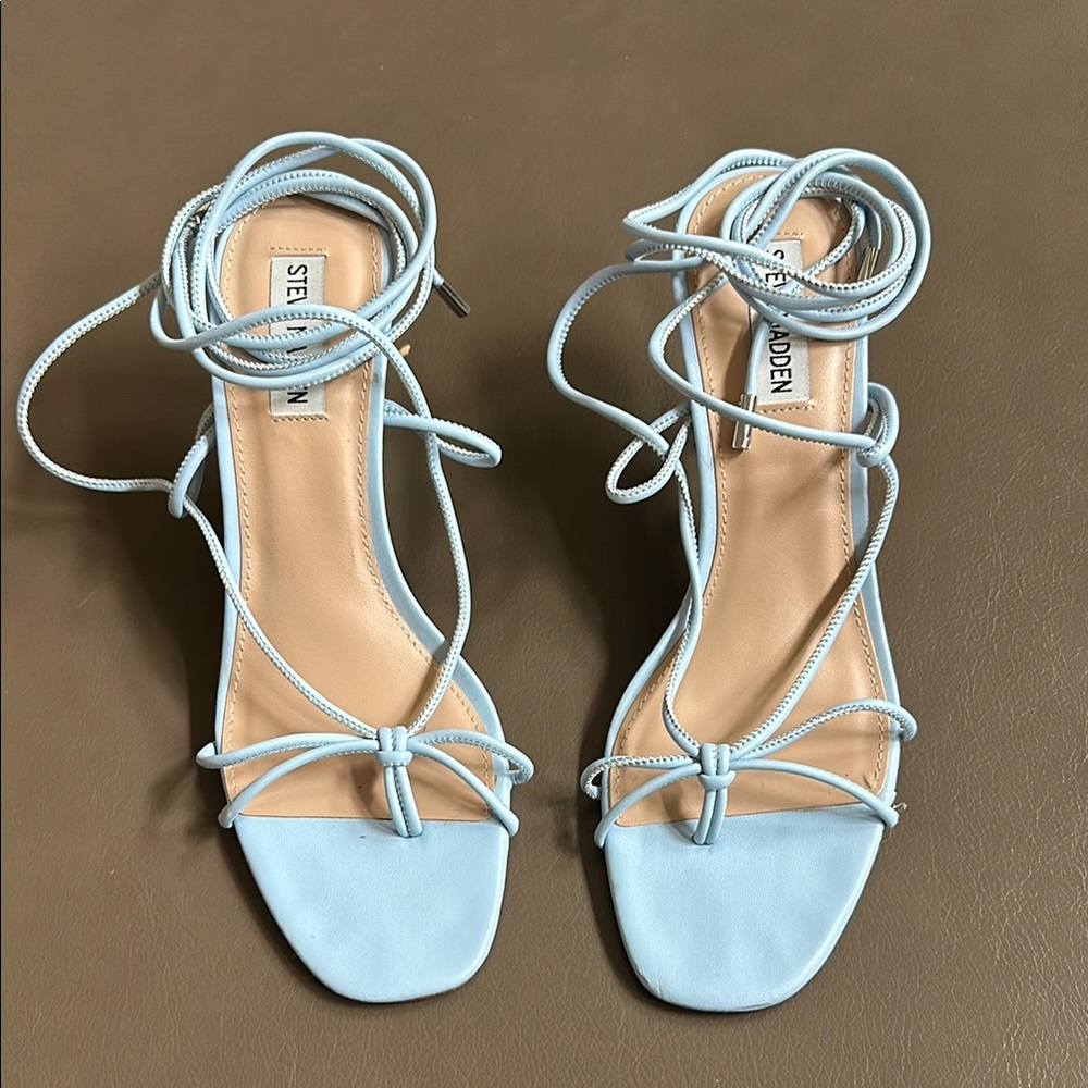 Steve Madden Women's Blue Strappy Sandals